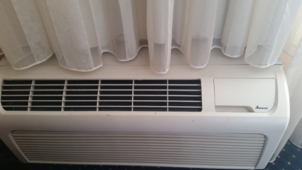 Under Window Loud AC units